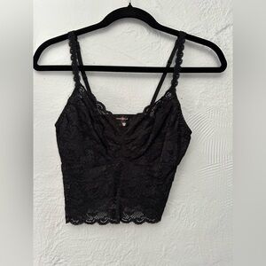 Cosabella Black Shortie Crop Cami